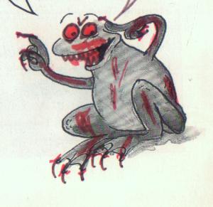 Horror-Frosch